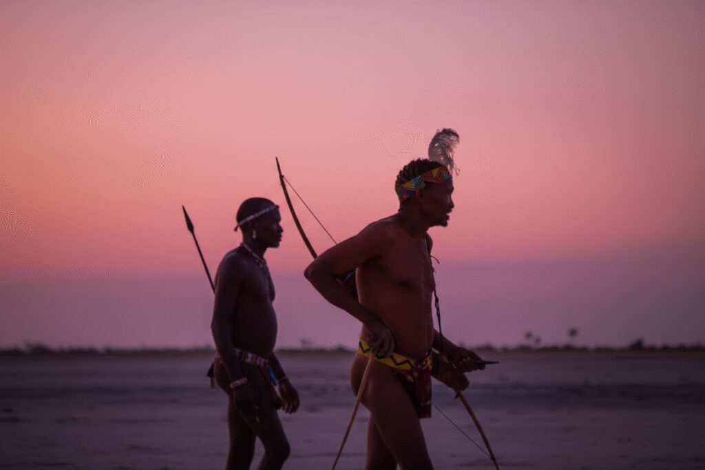 san bushmen hunting Khoisan Bushmen - First Nations