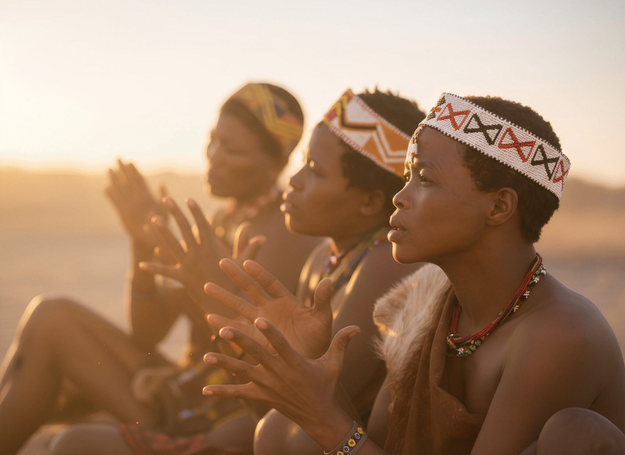 san people sing traditional songs Khoisan Bushmen - First Nations